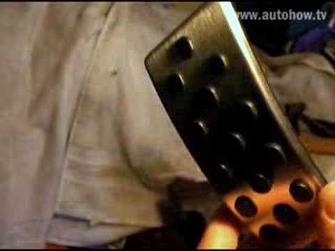 how to fit aftermarket pedals
