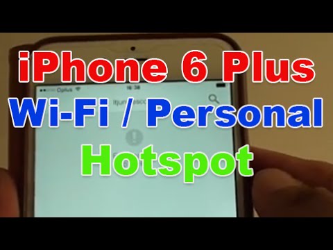 how to enable personal hotspot