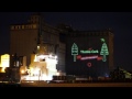 Christmas Laser Graffiti for Vodafone