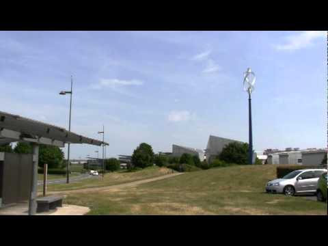 Nov'éolienne en rotation