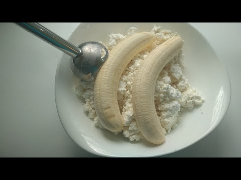 У ВАС ЕСТЬ 2 БАНАН И ТВОРОГ? Сделайте этот восхитительный десерт/ВКУСНЫЙ ЧЕМ МОРОЖЕНОЕ