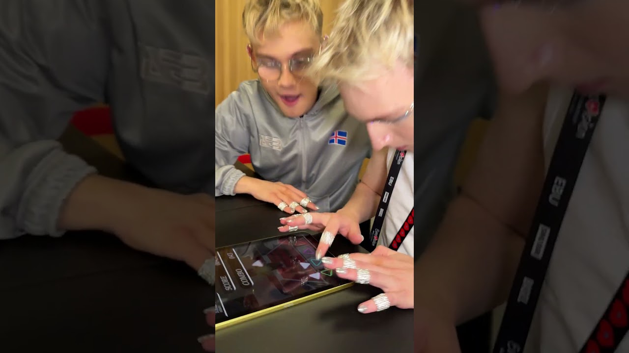 Beating VÆB's score on Roblox 🕹️ That would be a dream 🇮🇸 #Eurovision2025 #Eurovision