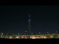 夜桜＆東京スカイツリーという組み合わせの美しすぎる夜景映像のサムネイル2