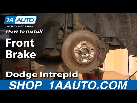 How To Install Replace Front Brakes on Dodge Intrepid 98-04 Non ABS 1AAuto.com