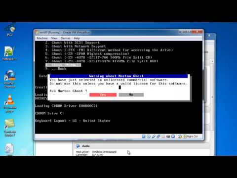 how to recover ghost image password