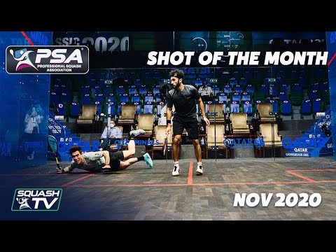 Squash: Shot of the Month November 2020 - Men's Shortlist