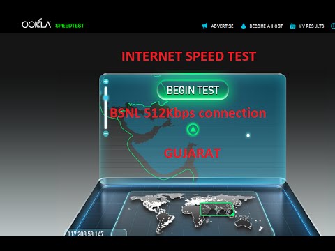 how to bsnl broadband speed test