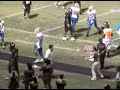 Reporter becomes tackling dummy