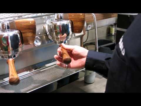 Work on Slayer Espresso Machine at % Arabica