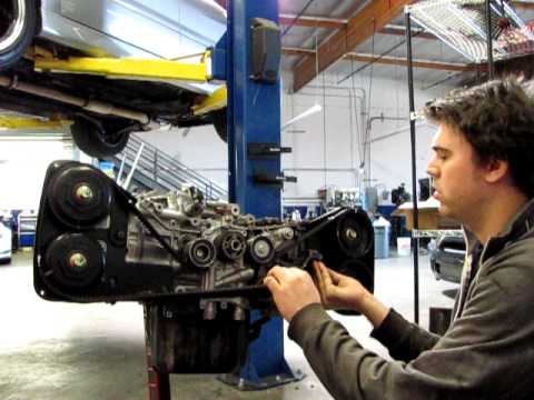 Subaru timing belt installation