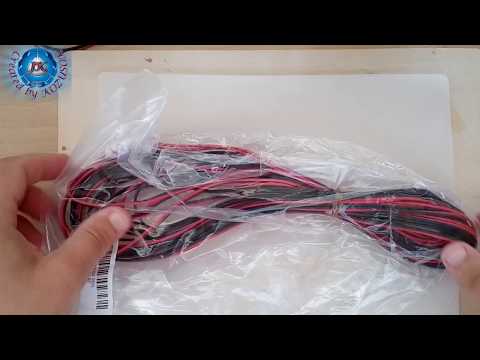 10M Tinned Copper 22AWG 2 Pin Red Black DIY PVC Electric Cable Wire-Banggood.com