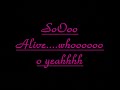 Sonique - A.l.i.v.e  lyrics