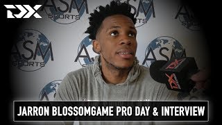 Jaron Blossomgame Workout and Interview