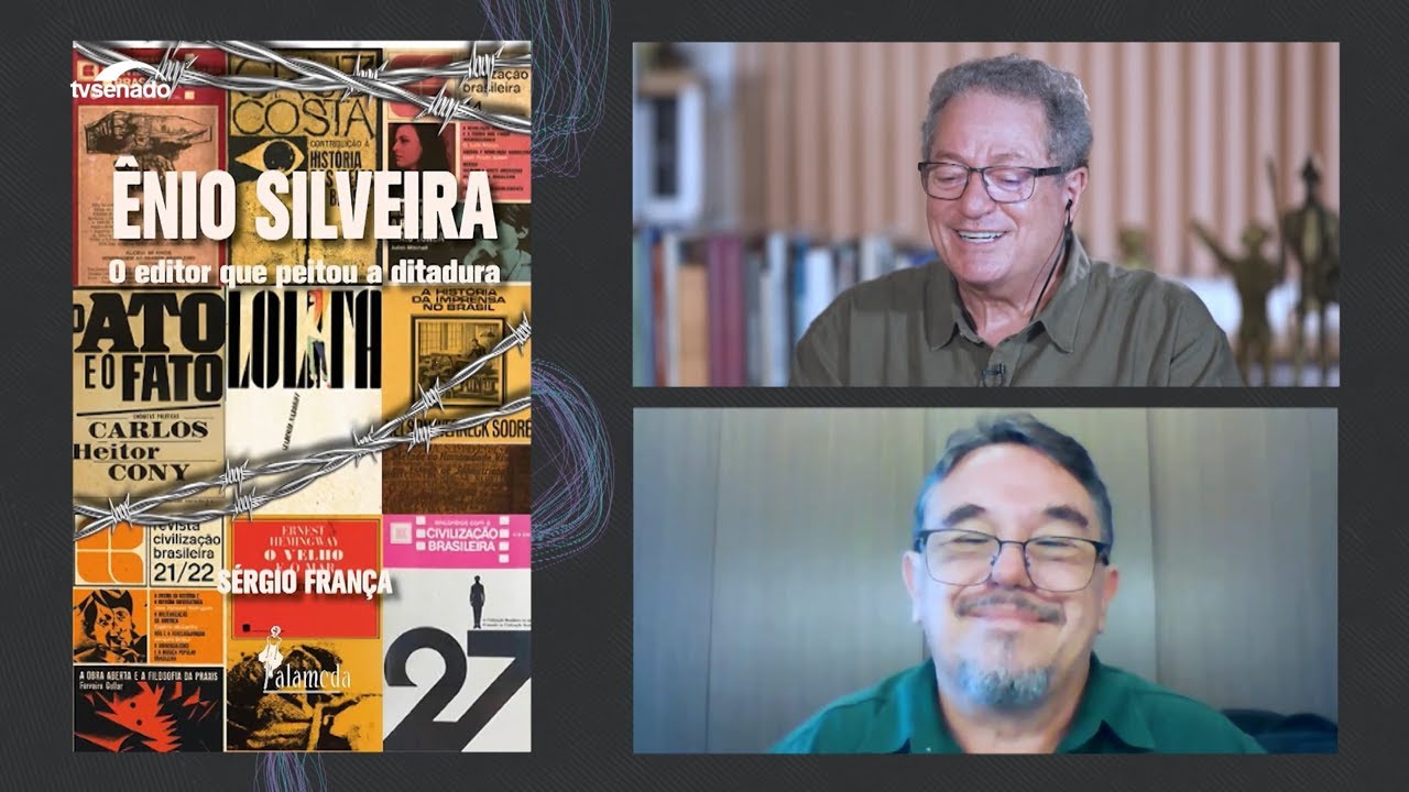 “Ênio Silveira, o editor que peitou a ditadura” de Sérgio França fala da edição de livros no Brasil
