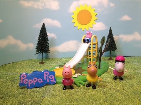 Nickelodeon Peppa Pig Playground Slide BBC Peppa Pig Toy