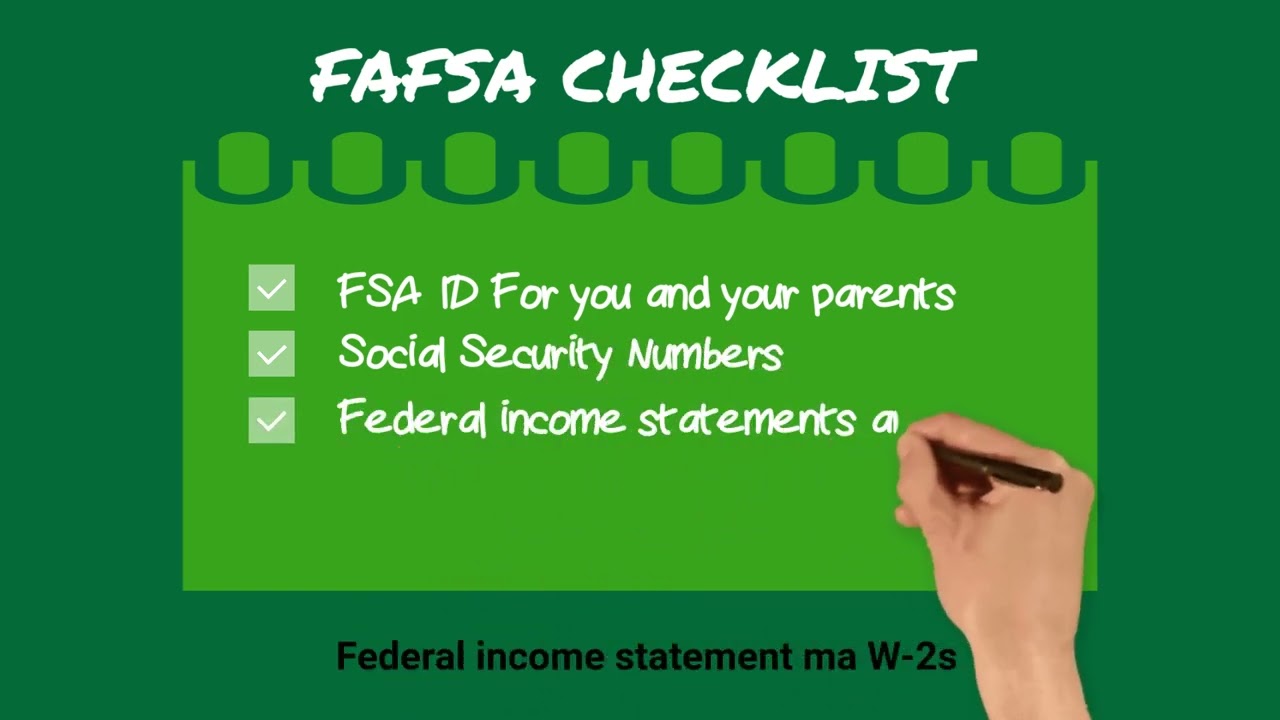 FAFSA FSA ID - Palauan