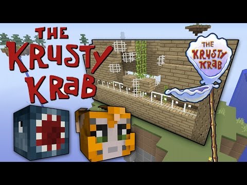 how to build a krusty krab in minecraft