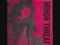 Minor Threat-Think Again