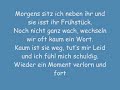 Abba - durch meine Finger rinnt die Zeit Lyric