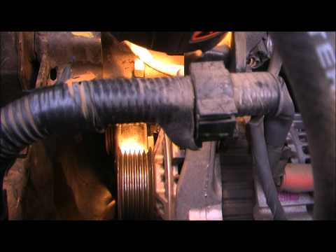 2005 Nissan Sentra — Replacing the Drive Belts