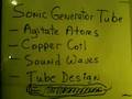Sonic Generator Tube