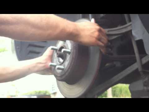 How to change the rear Rotol on a 2007  Dodge charger Brake Pad & Rotor