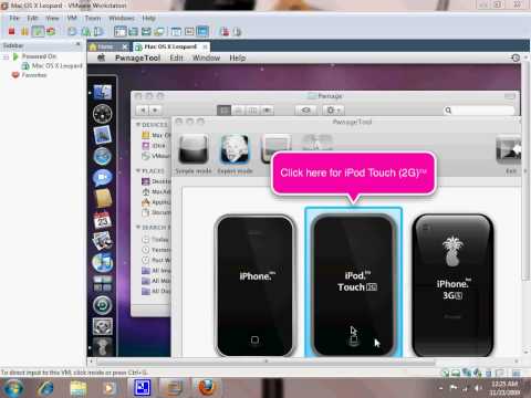 pwnagetool - Hey guys, this video will show you how to install VMWare on your windows, and run Mac OS X and pwnage tool 3.1.4 to make your own custom firmware. Pwnage too...