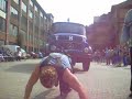 Thorben Satory Truck ziehen beim Strongest Man Altena