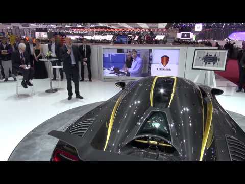 christian von koenigsegg - https://www.facebook.com/GTBOARD Pressconference Koenigsegg Agera S Hundra by Christian von Koenigsegg Chassis #100.