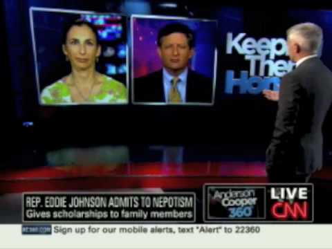 Melanie Sloan discussing CBC scholarship controversy with Anderson Cooper