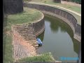 Palakkad fort, also known as Tipu's fort located at the heart of Palakkad town near the kotta maidan. It is one of the best preserved forts in Kerala with water filled moat, bastions, stepped wells, temple and draw bridge.