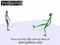 http://mocapdata.com/ This is the sample movie which used motcapdata. You can buy mocapdata at mocapdata.com