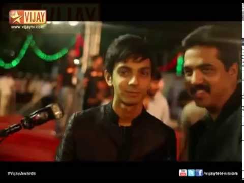 Red Carpet - Anirudh on Red Carpet Click here http://youtu.be/VTWn-5FEsfA to watch the Full Episode.
