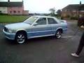 Mercedes 190e on hydraulics