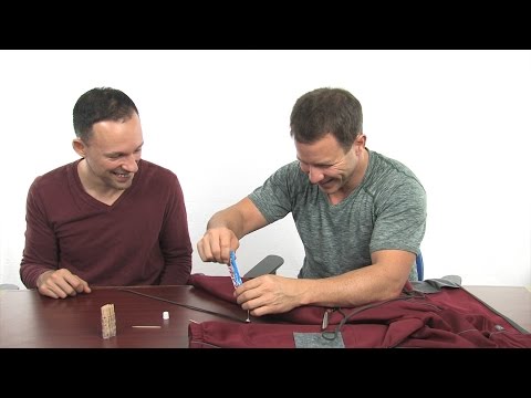 how to patch jacket
