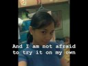 try it on my own - almie