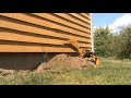 Dozing with the Wedico Cat 966 GII wheel loader 2