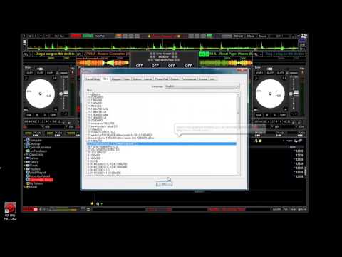 how to change virtual dj skin