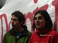 Una breve charla con Josune Bereziartu y Rikar Otegi