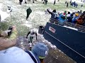 Jets Football Player, Shaun Ellis, throws Gigantic Snowball at Pesty Seahawks Fan Jets Football Player, Shaun Ellis, throws Gigantic Snowball at Pesty Seahawks Fan