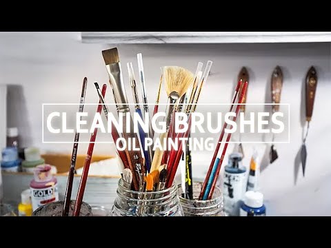 video-linktoworks-How to Clean a Paint Brush - Oil Painting