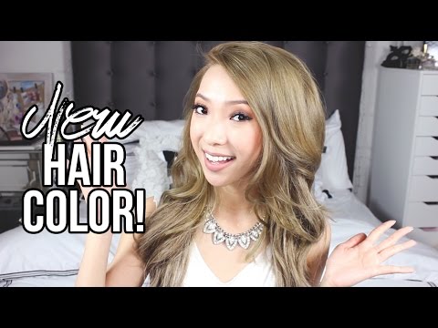 how to dye blonde hair to a light brown