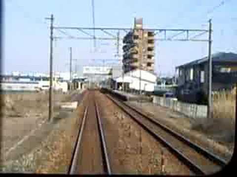 北陸本線福井→春江前面展望