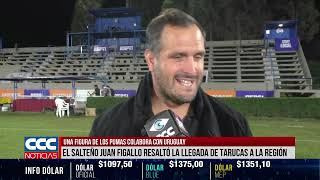 UNA FIGURA DE LOS PUMAS COLABORA CON URUGUAY