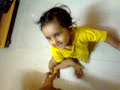 Gauri/Saachi/Subhi learning how to sit on floor.... Gauri/Saachi/Subhi learning how to sit on floor....