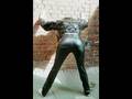 leather butts three