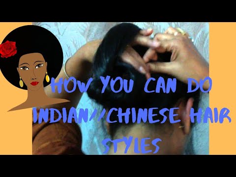 how to do indian hairstyle