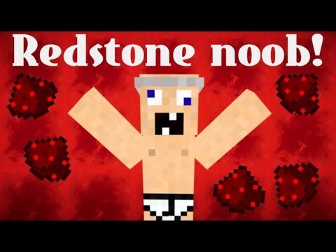 When A Noob Finds Redstone - Minecraft