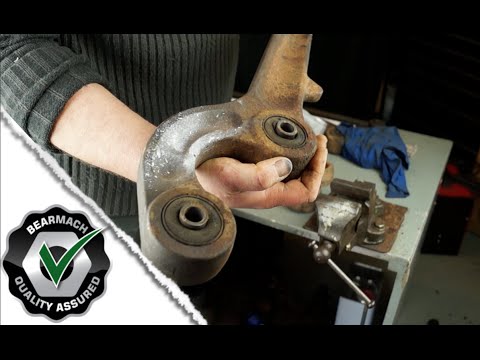 Removing Land Rover suspension bushes.  Pt 1.   The Fine Art of Land Rover Maintenance