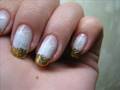 Diffused French with Sparkles